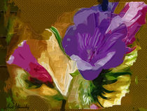 painted flowers  von Anat  Umansky