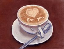 Caffe Latte by Anastasiya Malakhova