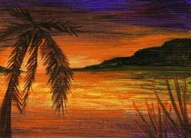 Caribbean Sunset by Anastasiya Malakhova