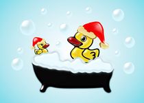 Christmas Ducks von Anastasiya Malakhova