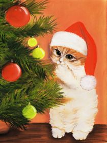 Christmas Kitty by Anastasiya Malakhova