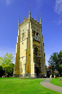 The Bell Tower, Evesham Abbey von Rod Johnson