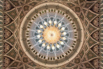 Sultan Qaboos Grand Mosque Ceiling by Norbert Probst