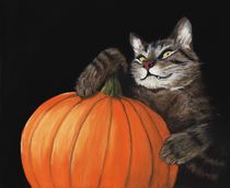 Halloween Cat by Anastasiya Malakhova