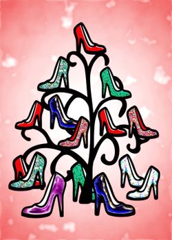High-heels-tree-anastasiya-malakhova