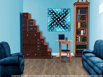 Interior Design Idea - Blue Sea Anemone von Anastasiya Malakhova