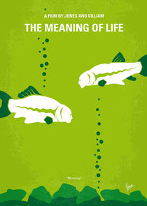 No226 My The Meaning of life minimal movie poster von chungkong