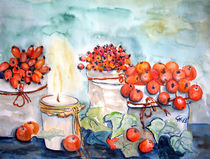 Äpfel und Hagebutten von Christine  Hamm