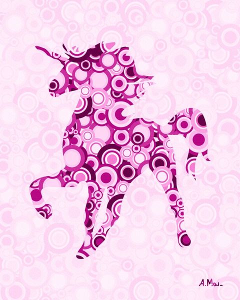 Pink-unicorn-animal-art-anastasiya-malakhova