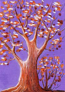 Purple and Orange von Anastasiya Malakhova
