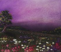 Purple Meadow von Anastasiya Malakhova