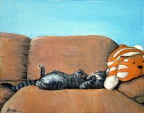 Sleeping Cat by Anastasiya Malakhova
