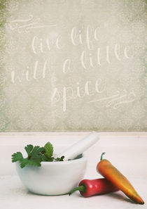 Live Life with a little Spice by Sybille Sterk