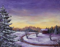Winter in Vermont von Anastasiya Malakhova