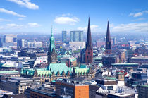 Hamburg Skyline by topas images