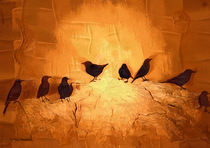 birds of the desert by Anat  Umansky