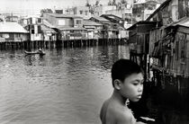 Junge am Saigon-Fluss - Ho-Chi-Minh-City - Vietnam by captainsilva