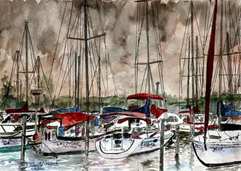Painting-of-sail-boats-large