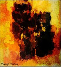 Autumn Abstract by Maggie Vlazny