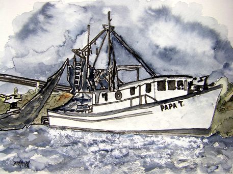 Shrimp-boat
