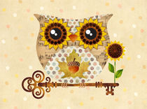 Owl's Autumn Song von Sandra Vargas