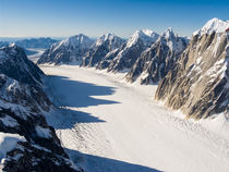 Ruth Glacier Great Gorge, Alaska Range, Denali NP von Tom Dempsey