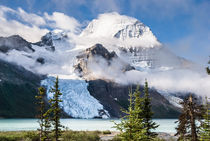 Mount Robson, Berg Glacier, Canadian Rockies, BC by Tom Dempsey