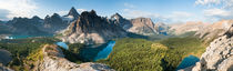 Mount Assiniboine Provincial Park lakes, Canada by Tom Dempsey