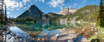 Egypt Lake reflects Canadian Rockies, Banff NP von Tom Dempsey
