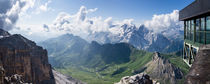 Marmolada, Bindelweg, Pordoi Pass, Dolomites von Tom Dempsey