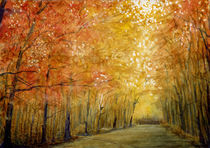 Goldener Herbst by Mariana Scvortova