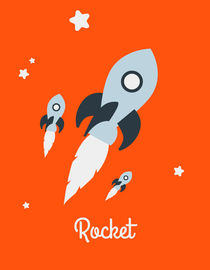 Rocket orange by jane-mathieu