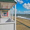 Southwold-pier-through-the-beach-huts
