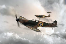 Supermarine Spitfire Mk I BW by James Biggadike