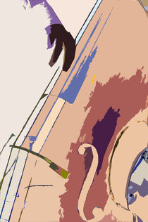 Jazz Bass Illustration von cinema4design