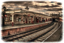 Vintage Keighley Station by Colin Metcalf