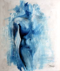 Blue Nude by Marie-Ange Lysens