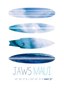 My Surfspots poster-1-Jaws-Maui by chungkong