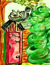 Outhouse Sentinel by eloiseart