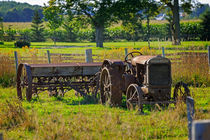 Rusty Old Tractor by Louise Heusinkveld