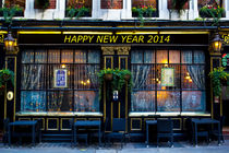 The Happy New Year 2014 Pub by David Pyatt