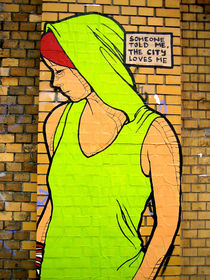 Berlin Street Art VI von Simone Wilczek