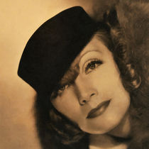 Greta Garbo by Vincent Monozlay