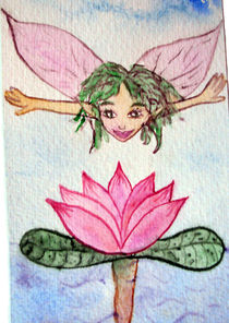 Lotuselfe by ursoluna art