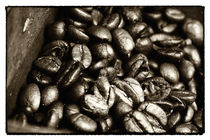 Vintage Coffee Beans by John Rizzuto