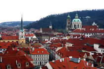 Rooftops in Prague von John Rizzuto