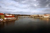 Vltava River View by John Rizzuto