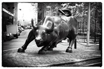 Wall Street Bull 1990s by John Rizzuto