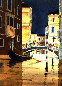 Venice - Evening Lights by bill holkham