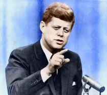 President John Kennedy by Vincent Monozlay